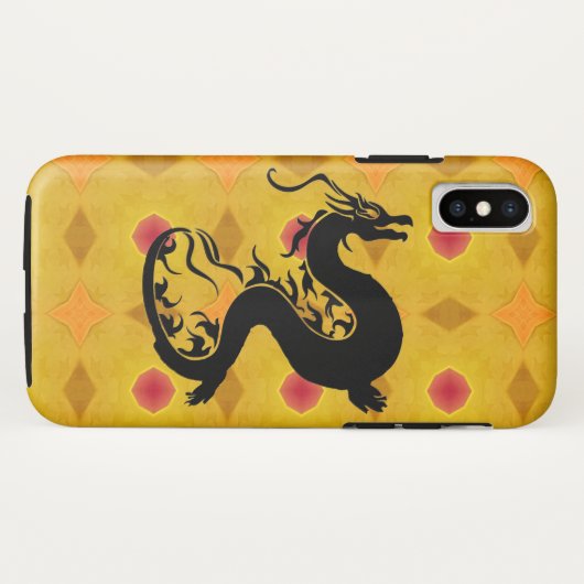 アジアン・ドラゴン Case-Mate iPhoneケース (裏面(横))