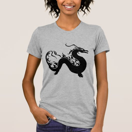 アジアン・ドラゴン Tシャツ (正面)