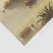 アジアン・ランドスケープ・イン・ザ・夕べ・ライト(サンセット・アート) 薄葉紙 (詳細)