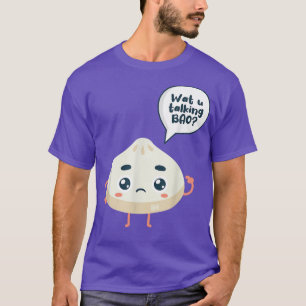 アジア中国のワッチャ語バオSiopao Dimsuについて Tシャツ