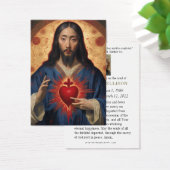 アジア中国の聖地ハートイエズ葬式祈りの言葉 (デスク)