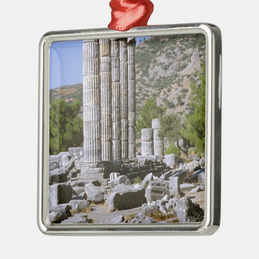アジア中東トルコエフェソス神殿 メタルオーナメント (左)