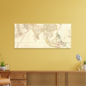 アジア中部 キャンバスプリント (インサイチュ (リビング))