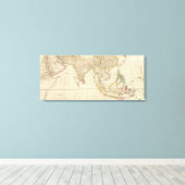 アジア中部 キャンバスプリント (インサイチュ (ウッドフロア))