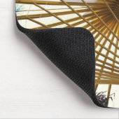 アジア人のペーパー傘 マウスパッド (コーナー)