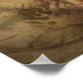 アジア人女性が侍の服装をしている ポスター (角)