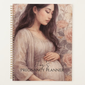 アジア人妊婦さんの妊娠計画 プランナー手帳
