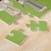 アジア人、彼はイースターを復活させた ジグソーパズル (側面)