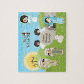 アジア人、彼はイースターを復活させた ジグソーパズル (縦)