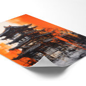 アジア伝統的建築ポスター ポスター (角)