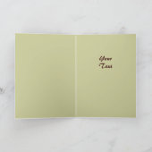 アジア刺激を受けたなヴィンテージカード-ドラゴン カード (内部)