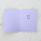 アジア刺激を受けたなヴィンテージカード-小さい鳥 カード (内部)