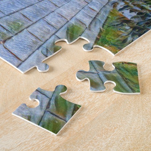 アジア台湾大湖公園景観 ジグソーパズル (側面)