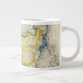 アジア地図 ジャンボコーヒーマグカップ (右)