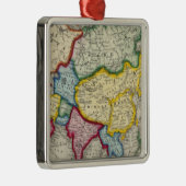アジア地図 メタルオーナメント (右)
