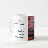 アジア城の夕日 コーヒーマグカップ (正面左)