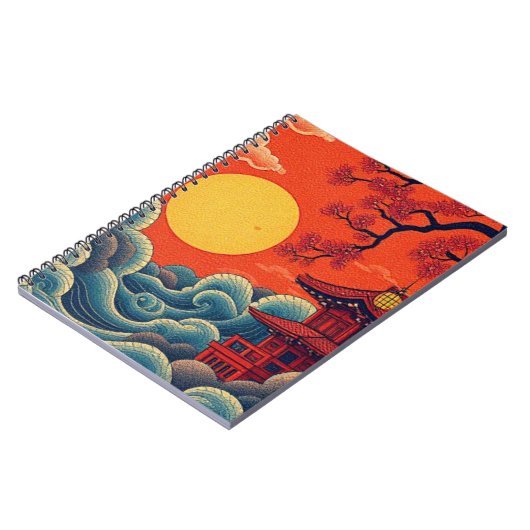 アジア太平洋インスパイア写真スパイラルノート ノートブック (左側)