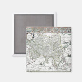 アジア太平洋地域，1617年 マグネット (正面/裏面)