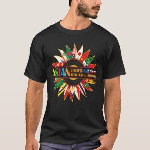 アジア太平洋諸島伝統月 Tシャツ