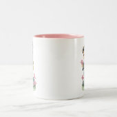 アジア女の子のマグ ツートーンマグカップ (中央)