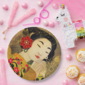 アジア女性コレクション ペーパープレート (パーティー)