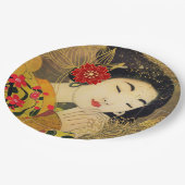 アジア女性コレクション ペーパープレート (アングル)