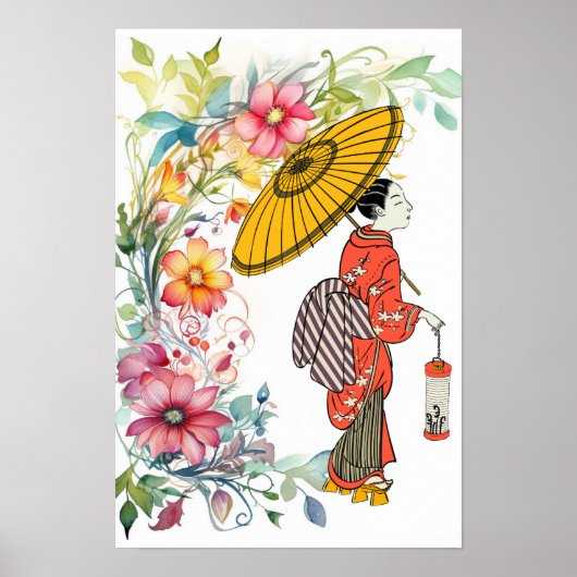 アジア女性ポスター ポスター (正面)