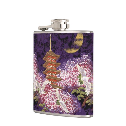 アジア寺院 フラスク (左)