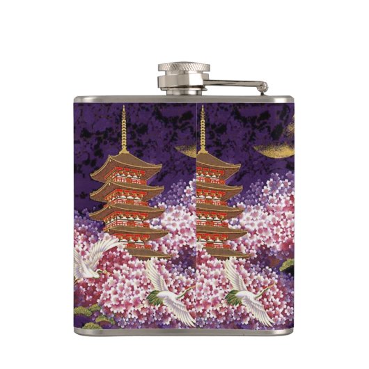 アジア寺院 フラスク (裏面)