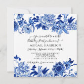 アジア影響中国フローラ誕生会 招待状 (正面)