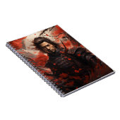 アジア抽象芸術の侍日本の術 ノートブック (右側)