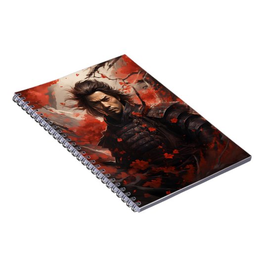 アジア抽象芸術の侍日本の術 ノートブック (右側)