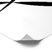 アジア抽象芸術リーフ4 ポスター (角)