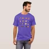 アジア料理ステッカーパック Tシャツ (正面フル)