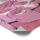 アジア料理 ポスター (角)