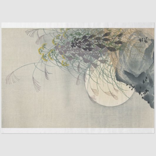 アジア日本の大原小村デクページ紙 薄葉紙 (正面)