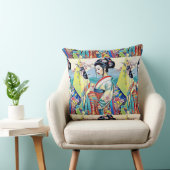 アジア春デザイナーコラージュ クッション (椅子)