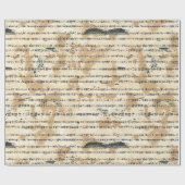 アジア書道ラッピング紙 ラッピングペーパー (フラット)