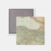 アジア未成年、コーカサス、黒海 マグネット (正面/裏面)