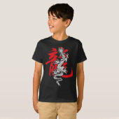 アジア東洋の中国のな(占星術の)十二宮図年のドラゴンのTシャツ Tシャツ (正面フル)