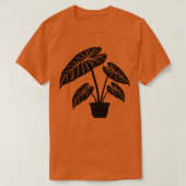 アジア植物 Tシャツ (デザイン正面)