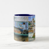 アジア水市場マグ ツートーンマグカップ (中央)