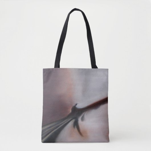 アジア水抽象的なトートバック トートバッグ (正面)