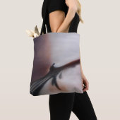 アジア水抽象的なトートバック トートバッグ (クローズアップ)