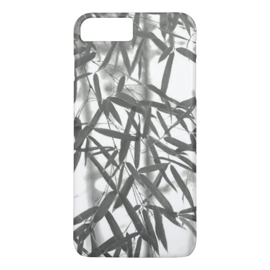 アジア洗浄絵画のスタイル(sumi-e)のスタイルのタケ Case-Mate iPhoneケース (裏面)