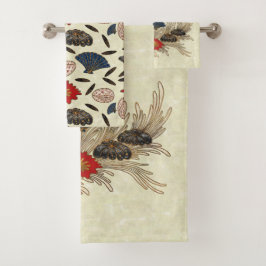 アジア海デコ バスタオルセット