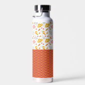 アジア海波、雲の抽象芸術 ウォーターボトル (右面)