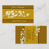 アジア火炎信号のイチョウ 名刺 (正面/裏面)