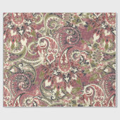 アジア的要素に基づくシームレス伝統的なパターン ラッピングペーパー (フラット)