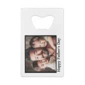 アジア系アメリカ人を好きな父親の日に クレジットカード栓抜き (裏面)